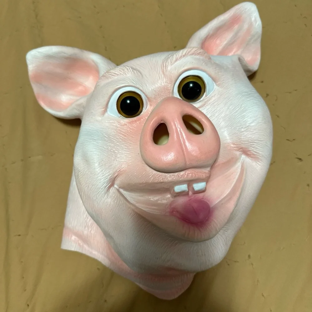Pig Mask Costume Accessory